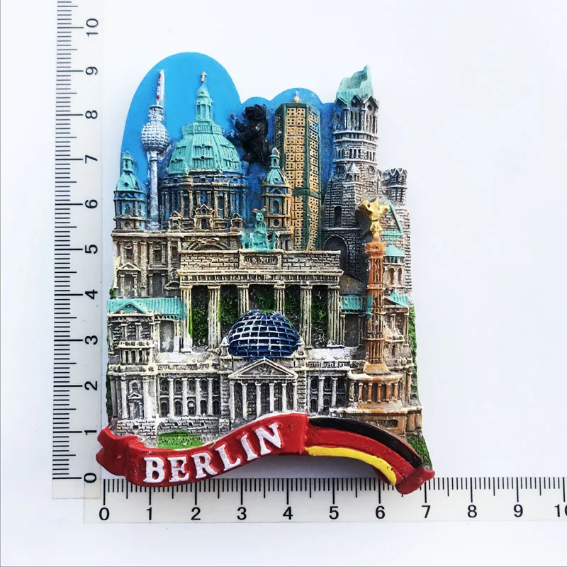 

Berlin Fridge Magnets Travel 3D Memorial Magnetic Refrigerator