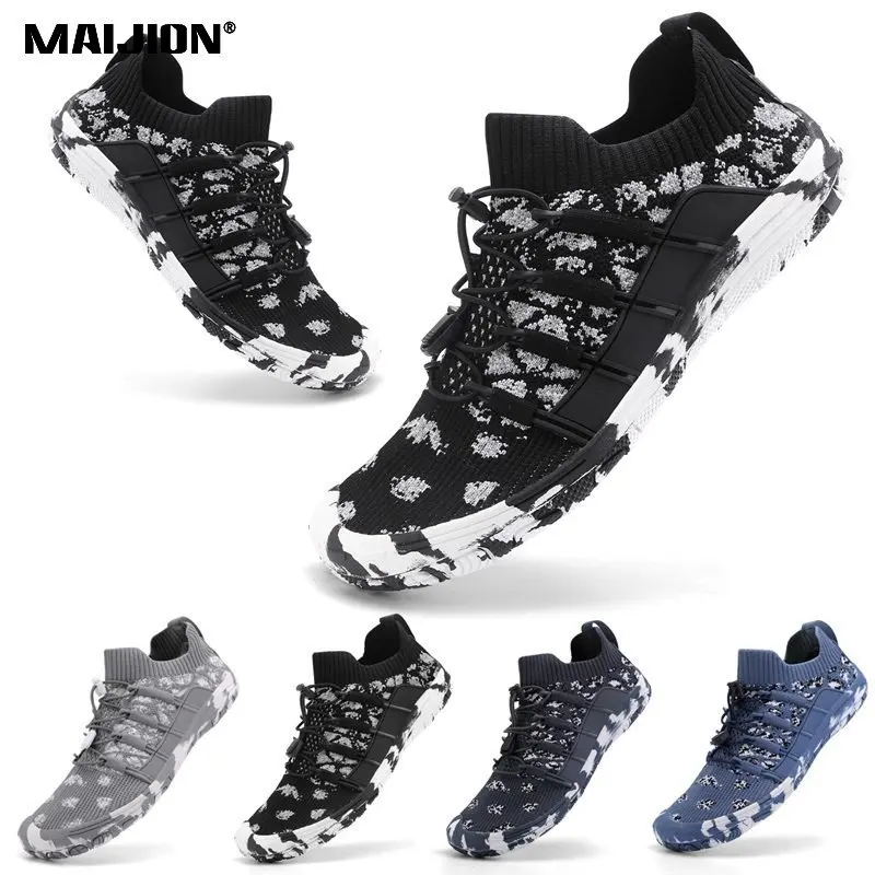 Water Sports Shoe Men Women Breathable Beach Barefoot Aqua Shoe Non Slip Comfortable Quick-Dry Upstream Elastic Wading