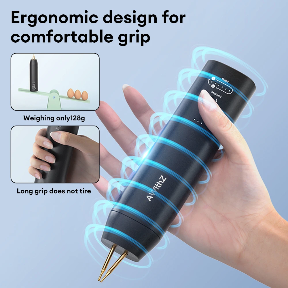 Saldatrice A Punti Portatile Per Batterie - 11 Livelli Di Potenza, Batteria 5000mAh, Con Fogli Di Nichel - Foto 4