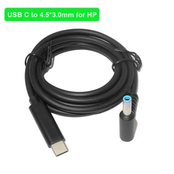 Universal USB Type C PD Converter and Charging Cable (4.5-3.0mm (for Hp))