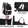 Teen Girl School Backpack with USB Charging Port 15.6 Inch Laptop Bag Water Resistant Nylon School Bookbag New 2023 5