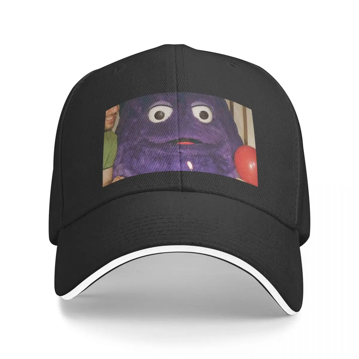 

Creepiest Grimace's Birthday Baseball Cap Military Tactical Cap Beach Women's Beach Outlet 2024 Men's