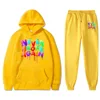 Youngboy Never Broke Again Hoodie 2PCS Sets Tracksuit Fashion Hip Hop Suit Sweatpants Men Women Hooded Sweatshirts Sport Pant 3