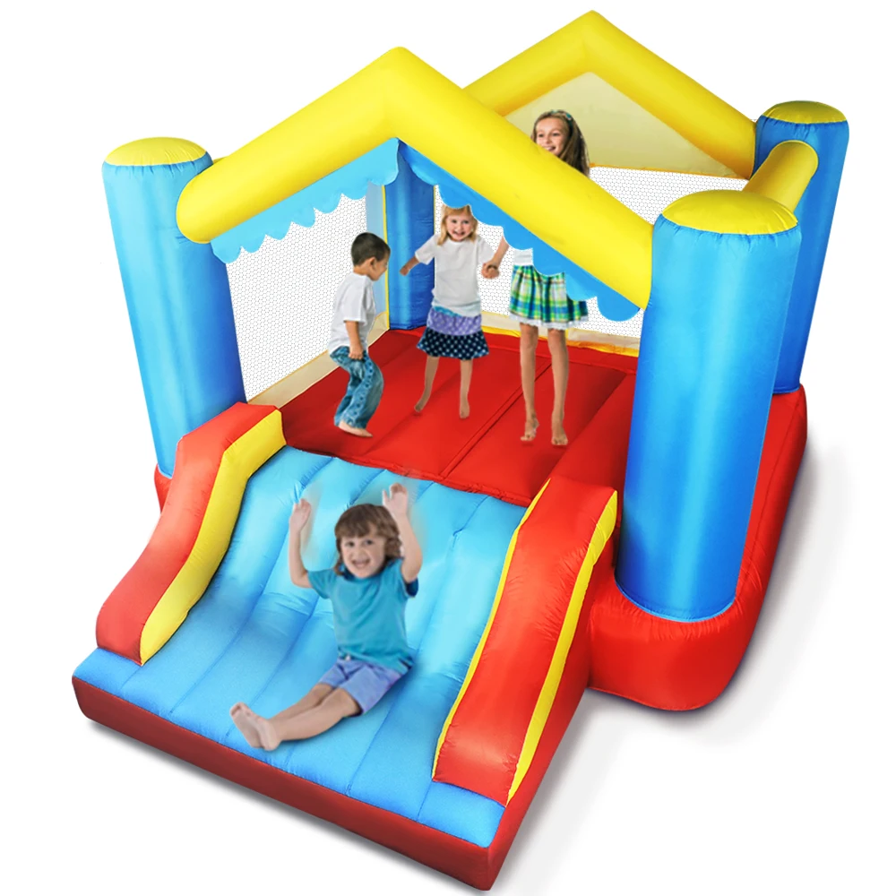 YARD Inflatable Jumping Castle With Blower 3.6*2.7*2.4M Jumping Castle For Kids Bounce House with Slide 21KG Global Shipping