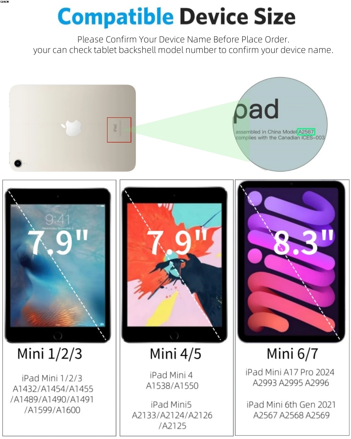 Premium Tempered Glass Screen Protector 3-Pack