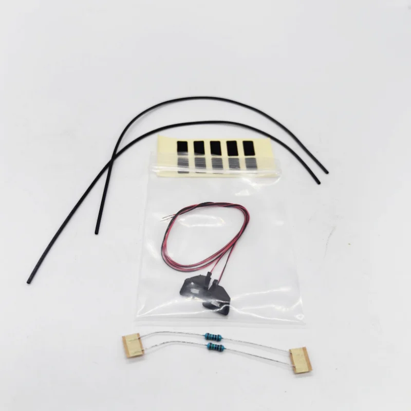 1 Paar LED-Frontrad-Augenbrauenleuchten, gelbe Lampe für 1:14 Tamiya RC Truck Kipper für SCANIA 770S 56368 DIY Spielzeugauto-Teile – Detail 11