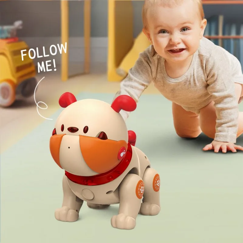 Rc Robot Electronic Dog AI Intelligent Robot Dog Stunt Music Dancing Recording Children Remote Control Toy Dog Pet Baby Toy 4