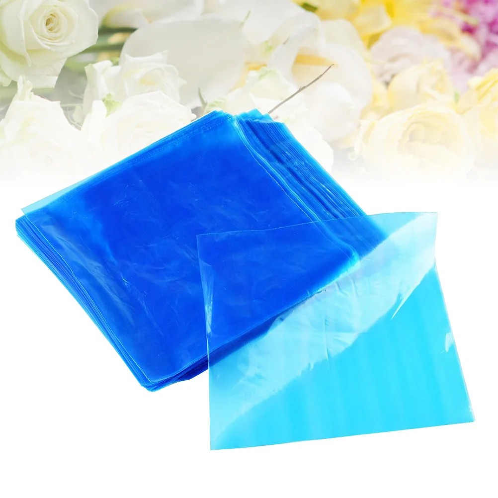 

200pcs Disposable Cover Bag Storage Pouches Accessories for Machine (Blue)