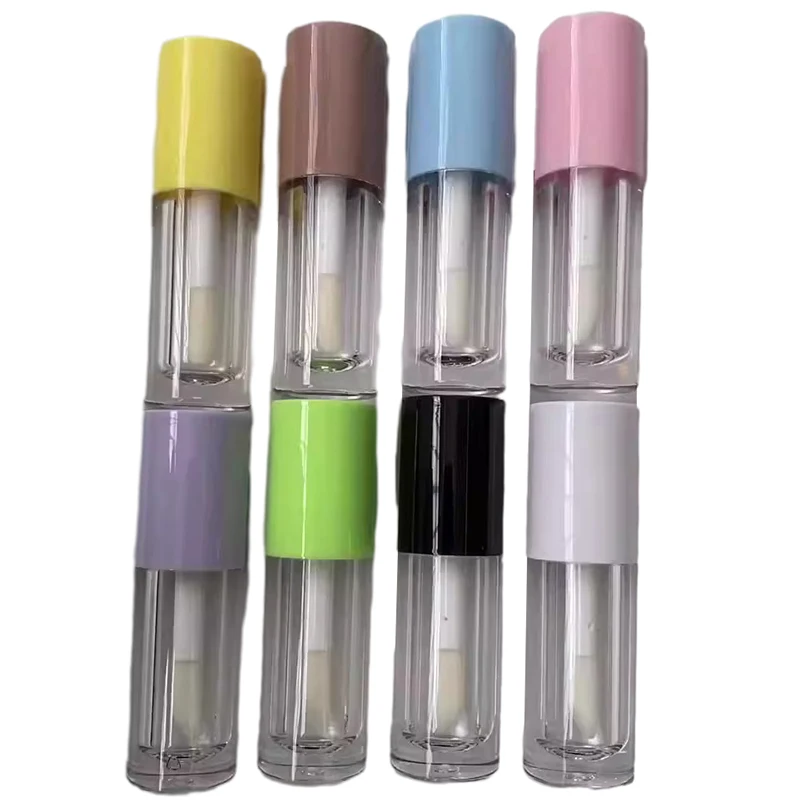 

6ML Plastic Refillable Bottles Liquid Lipstick Container Lipgloss Sample Empty Cosmetic Tube