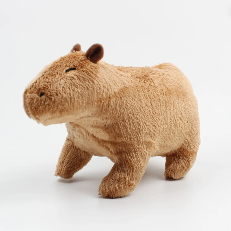 Pelúcia Capivara Desenho Animado - bonitos do Plushie do Capybara