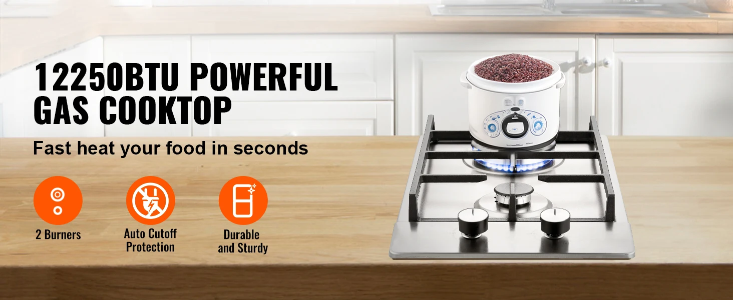 dual burner cooking