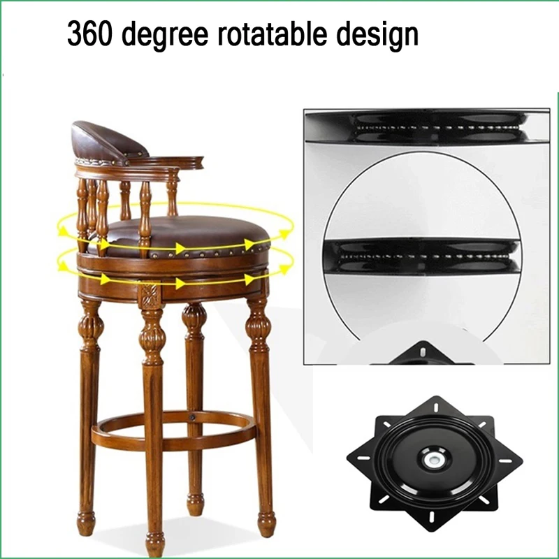 Thickened 360 ° Free Rotation Bearing Turntable With Full Bead Turntable Sturdy And Durable Sofa Chair Bookshelf Base Turntable images - 6