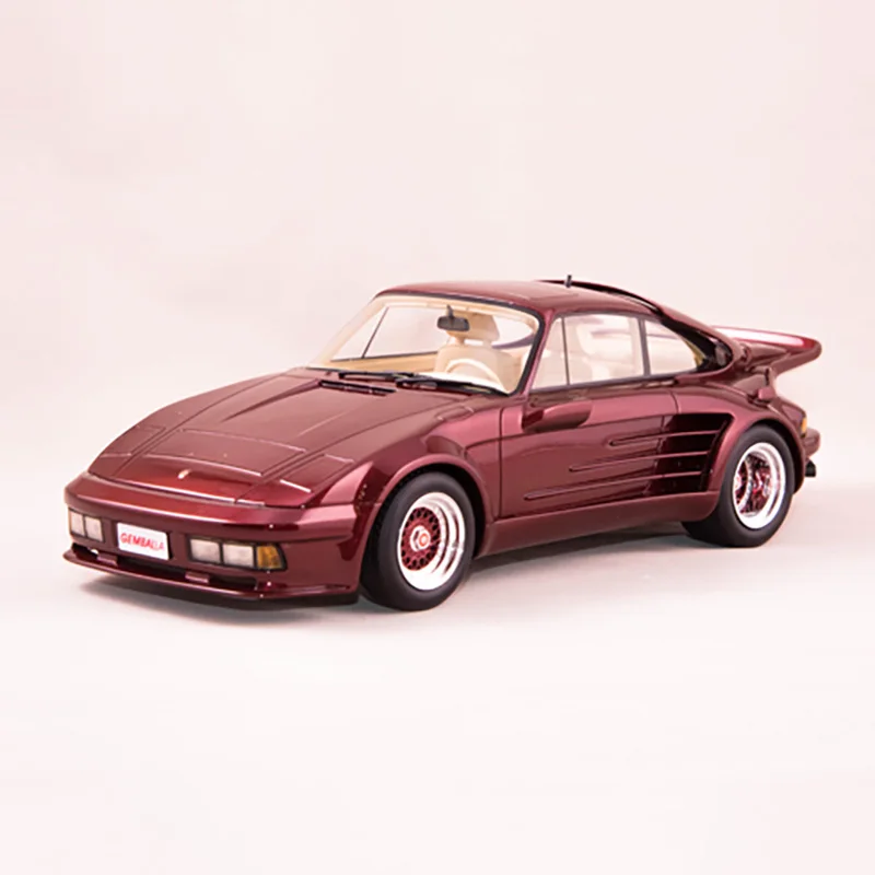

Resin 1:18 Scale 1986 911 Turbo Gemballa Avalanchr Car Model For Adult Classic Collection Gift Display Souvenir Ornament
