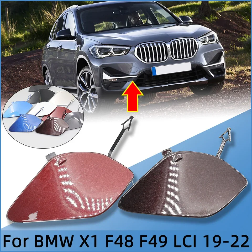 

For BMW X1 F48 F49 LCI 2019 2020 2021 2022 Front Bumper Tow Hook Cover Towing Eye Cap Hight Quality Paitend OEM:51119451693