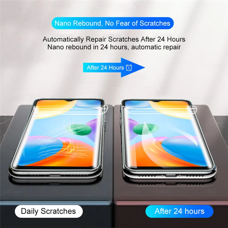 Hydrogel Film For xiaomi redmi 10c Screen Protector redmi 10 9c 10c redmi 9 at 9at protector hidrogel For redmi10c Clear lamina hidrogel redmi 10 c Accessories Not Glass