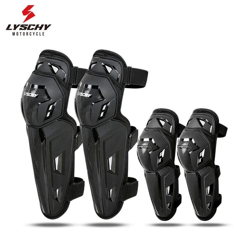 LYSCHY Four Seasons Riding Gear Long Protective Leg Guards Elbow Pads Night Reflective Motorcycle Motocross CE2