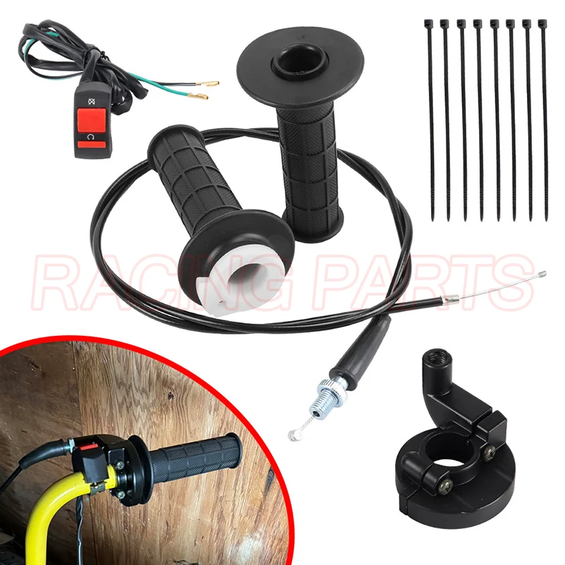 Throttle Cable Handle With Kill Switch For Coleman BT200X & Other Mini Bikes Throttle Cable Handle With Kill Switch For Coleman BT200X & Other Mini Bikes