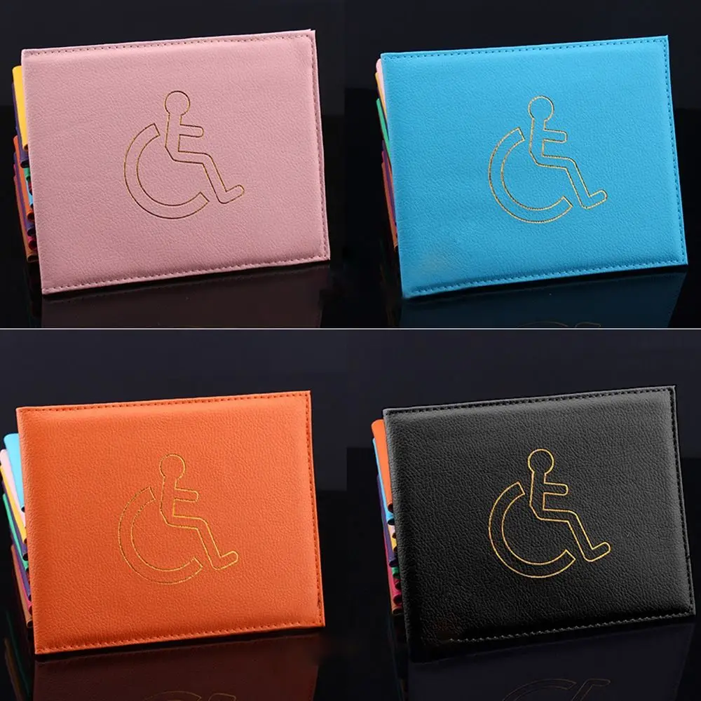 Disabled Blue Badge Holder Hologram Safe Parking Permit Display Cover Wallet 5
