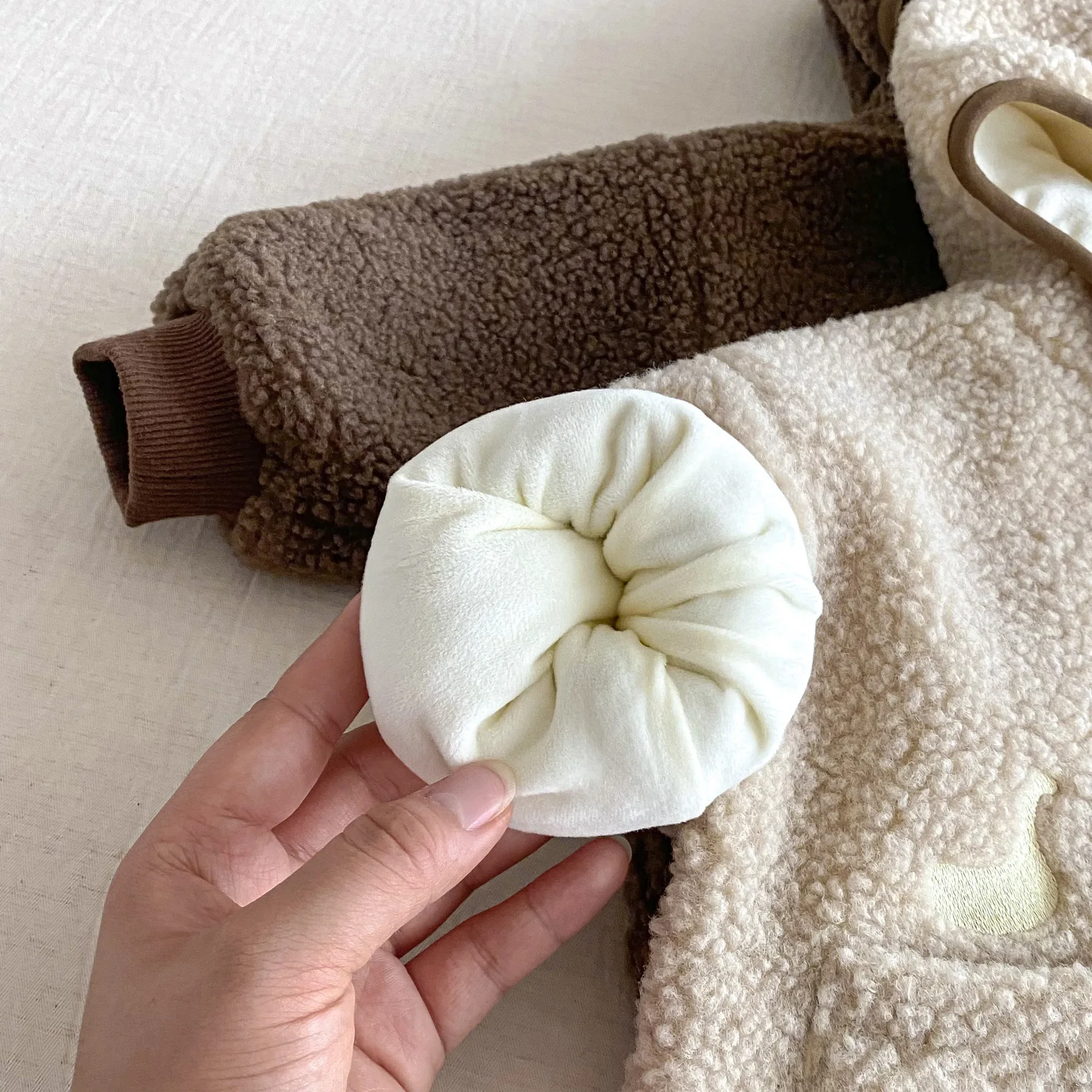 Winter Toddler Boy Fleece Jacket Cartoon Hooded Sweater