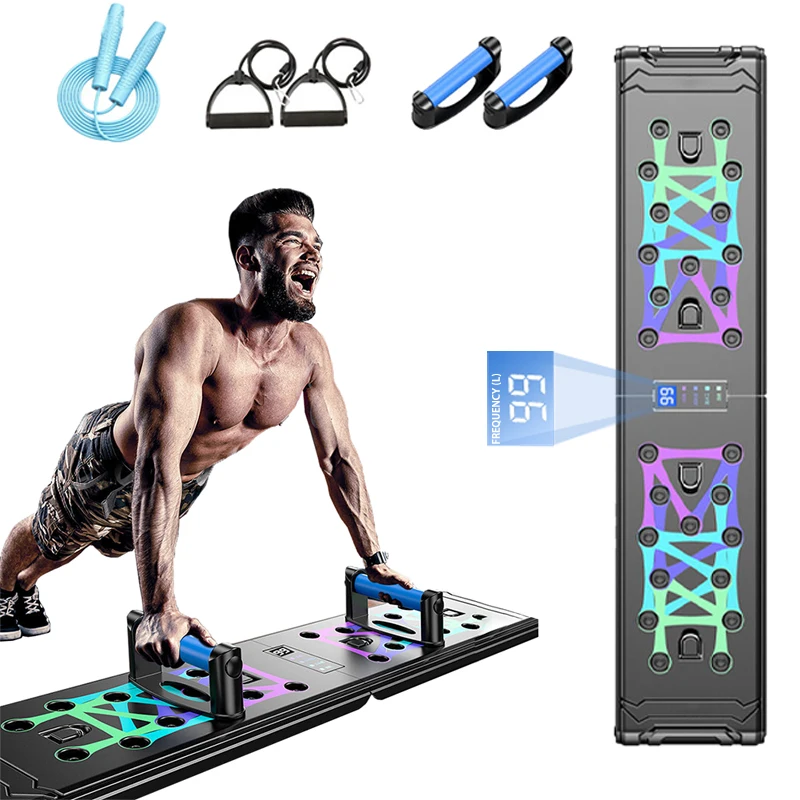 Multi Function Push Up Board นับแบบ Push Up Rack คณะกรรมการการฝึกอบรม