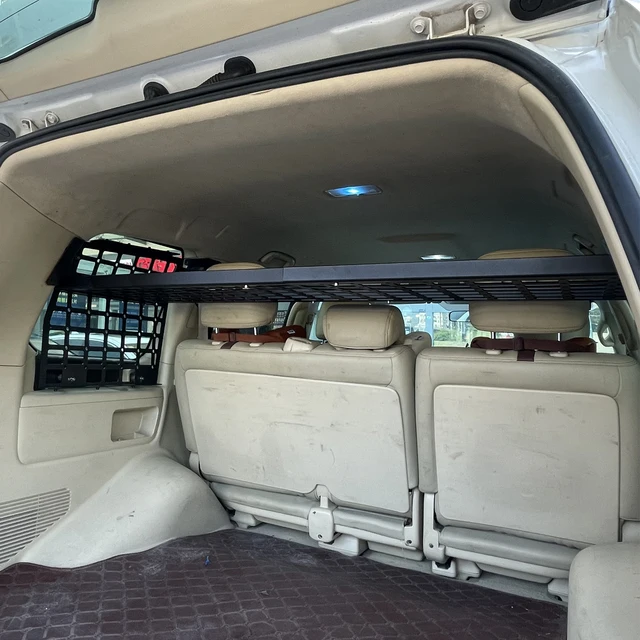 Étagère de cargaison pour le coffre arrière de voiture  Pour Toyota Land  Cruiser J200 supports pour queue arrière de voiture, rideau rétractable,  accessoires d'espacement - AliExpress