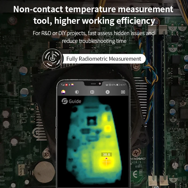 GUIDE Mobir Air Thermal Imaging Camera 3