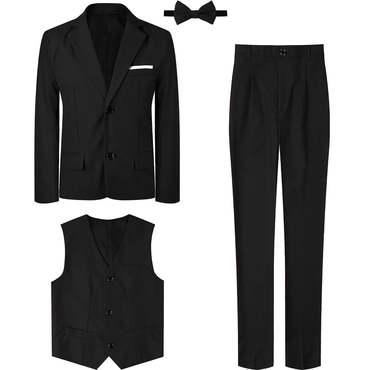 Suits for Boys Kids Wedding Easter Church Tuxedo Teenager School Performance Piano Outfit Set Children Birthday Formal Clothes boys suits
