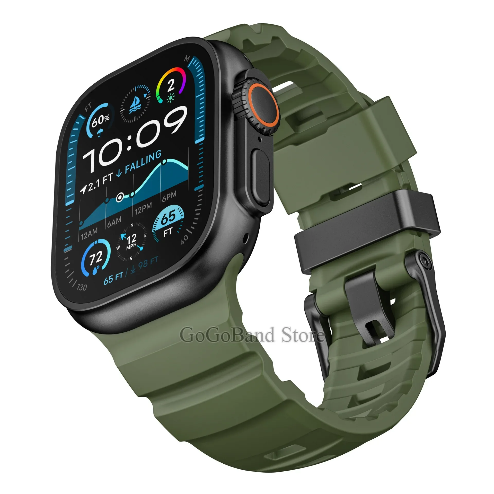 Enhanced Silicone Sports Strap