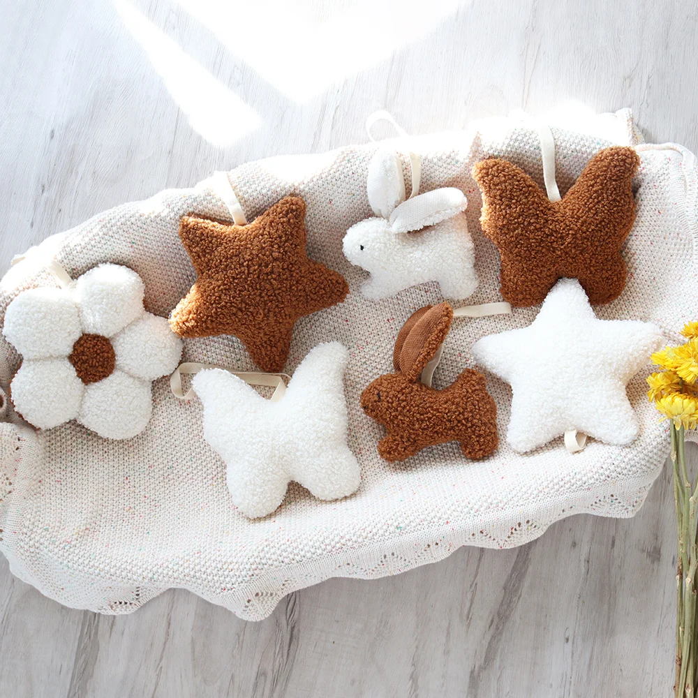 Teddy Boucle Fleece Baby Pacifier Clip Anti-lost Pacifier Chain - Main Image