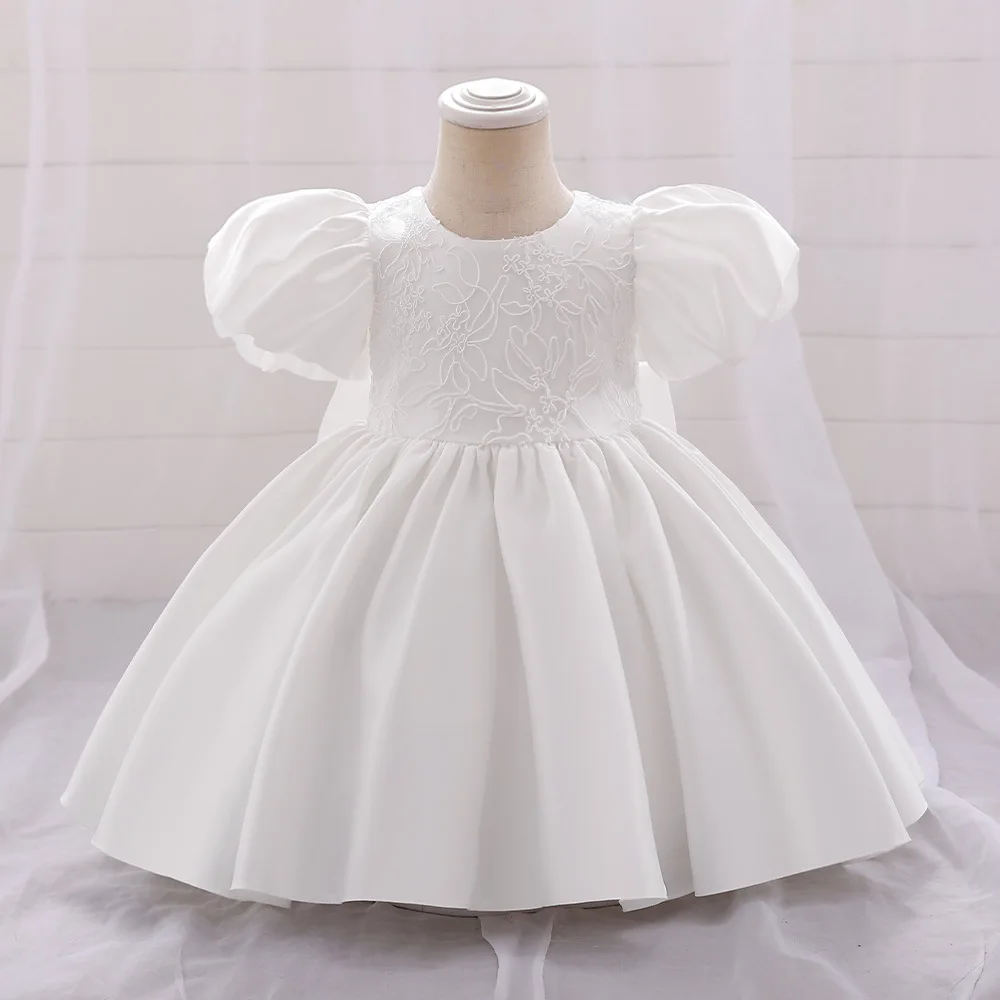 Fancy Feathered Christening Gown by One Small Child