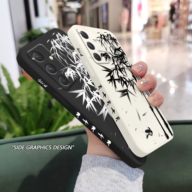 Eco-Friendly Bamboo Rhyme Phone Case - Stylish and Durable Protection
