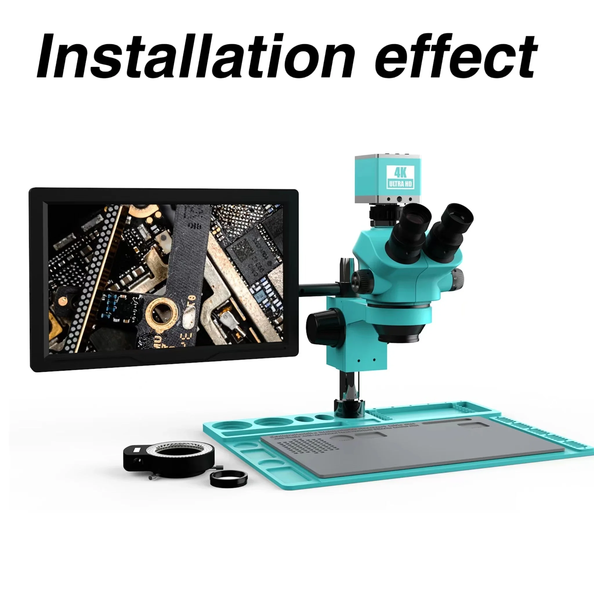 Ndustriale HDMI VGA 1080P 4K LCD da 15,6 pollici с высокой четкостью воспроизведения видео стереоскопа (art.: 3920c5bd2adbc) - 3920c5bd2adbc