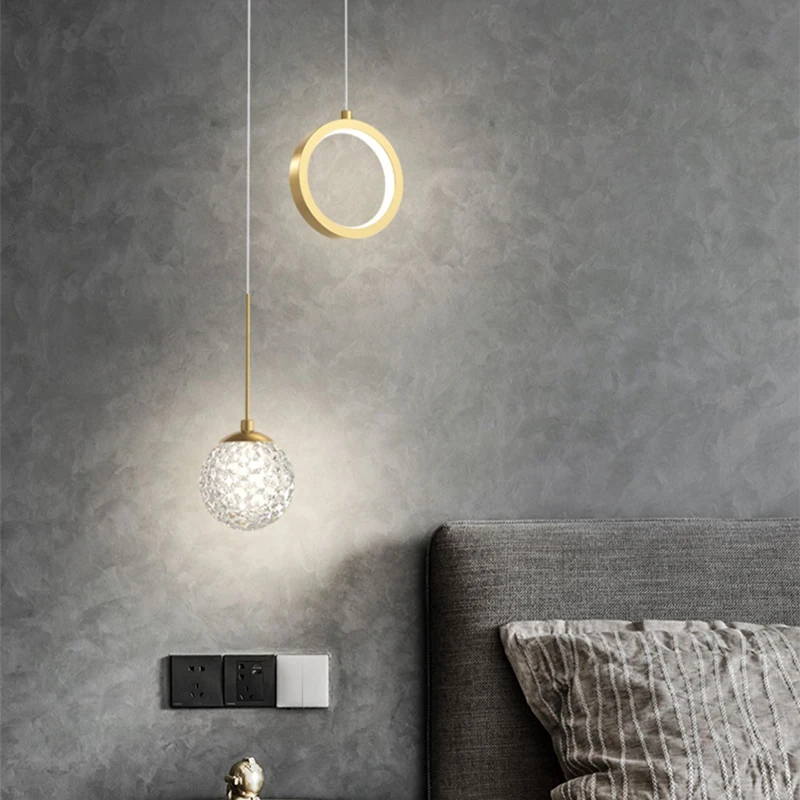Pendant Lights Pendant Lamp Modern Nordic LED Pendant Light Room Decor Starry Sky Romanti For Living Room Light Designer Decorative Bedroom Home Lighting
