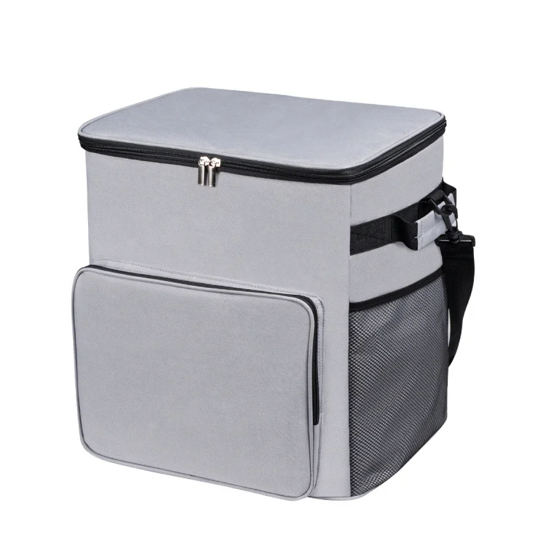 New Oxford Cloth Trolley Insulated Ice Bag Large Capacity Outdoor Portable Cooler Box for Street Vending