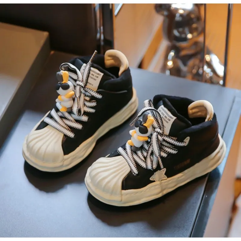 

Children's Casual Sneakers Boys' Sports Breathable Running Sneakers Girls' Fashion Comfortable Shell Running Shoes