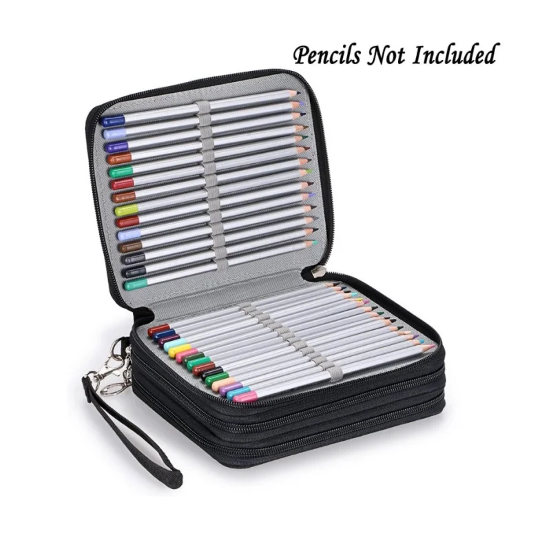 Zipper pencil case for Prismacolor Crayola Marco pencils