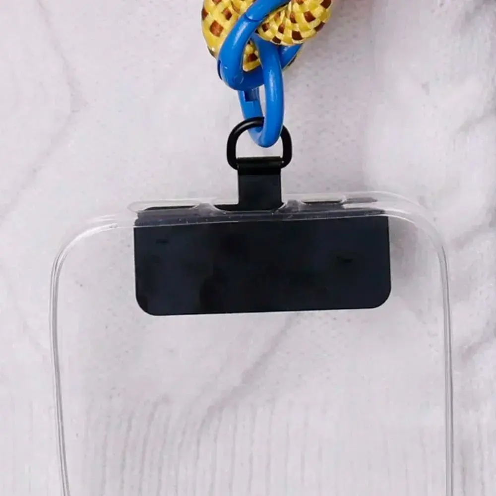 Universal Metal Phone Lanyard Card Holder with Tether Tab