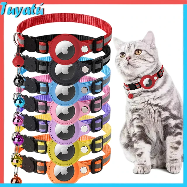 Collar GPS con campana ajustable 2 en 1, manga antipérdida, portátil,  rastreador de Collar para perros y gatos, Soporte seguro, accesorios para  mascotas - AliExpress