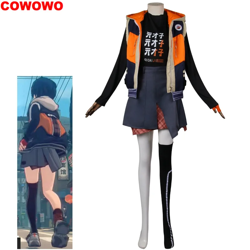 

COWOWO Zenless Zone Zero Ling Zhe Cosplay Costume Cos Game Anime Party Uniform Hallowen Play Role Clothes Clothing