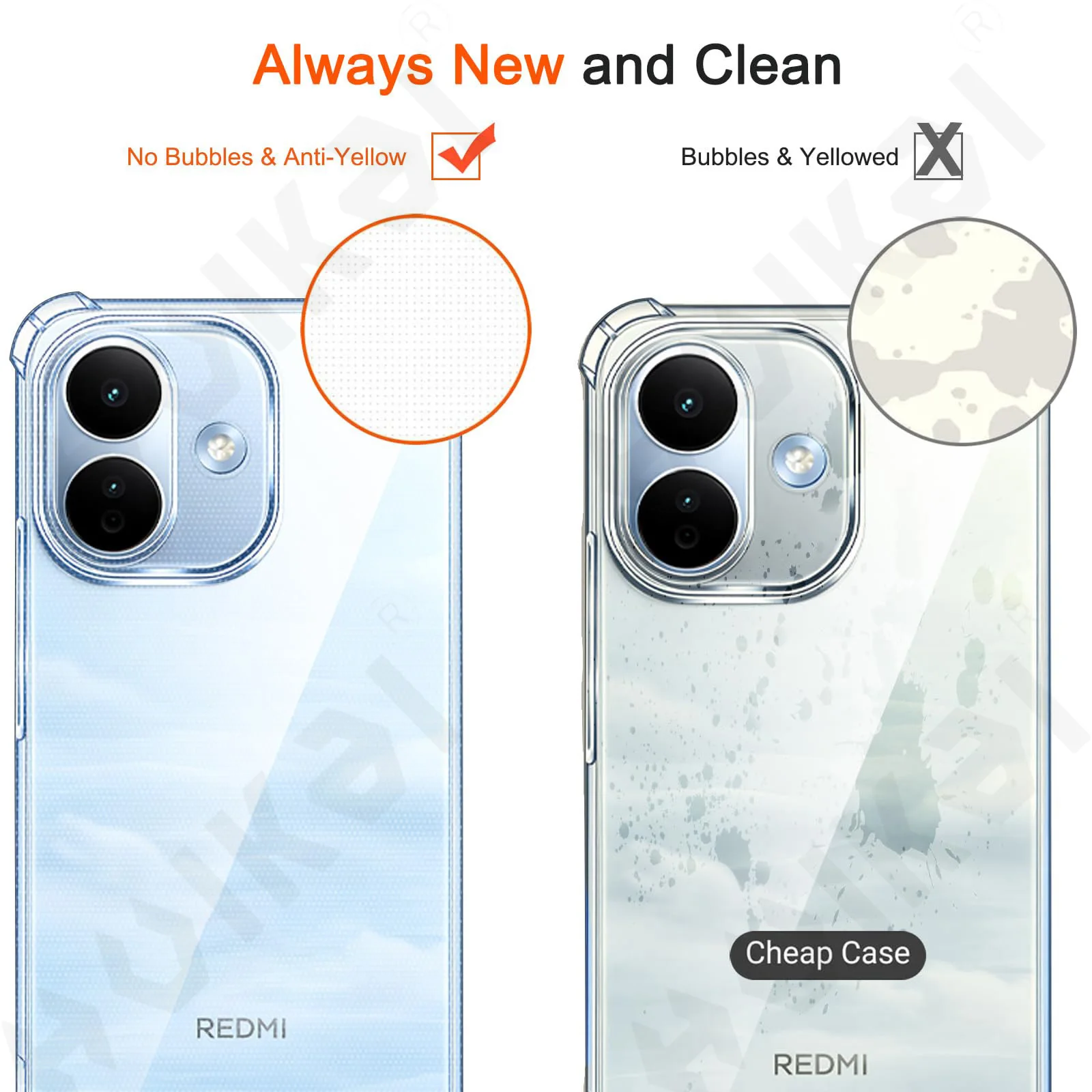 Shockproof TPU Bumper Protective Phone Case - Soft  Shell