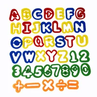 Dough Tools Playdough Mold Set for Kids Various Shape Needle Tube Letter Number Plasticine Accessory Children Craft Puzzle Toys 1