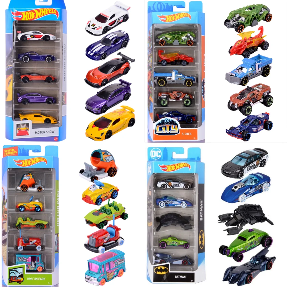 Carrinho Hot Wheels Conjunto C/5 Extreme Race - Carrinho Hot Wheels  Conjunto C/5 Extreme Race - MATTEL