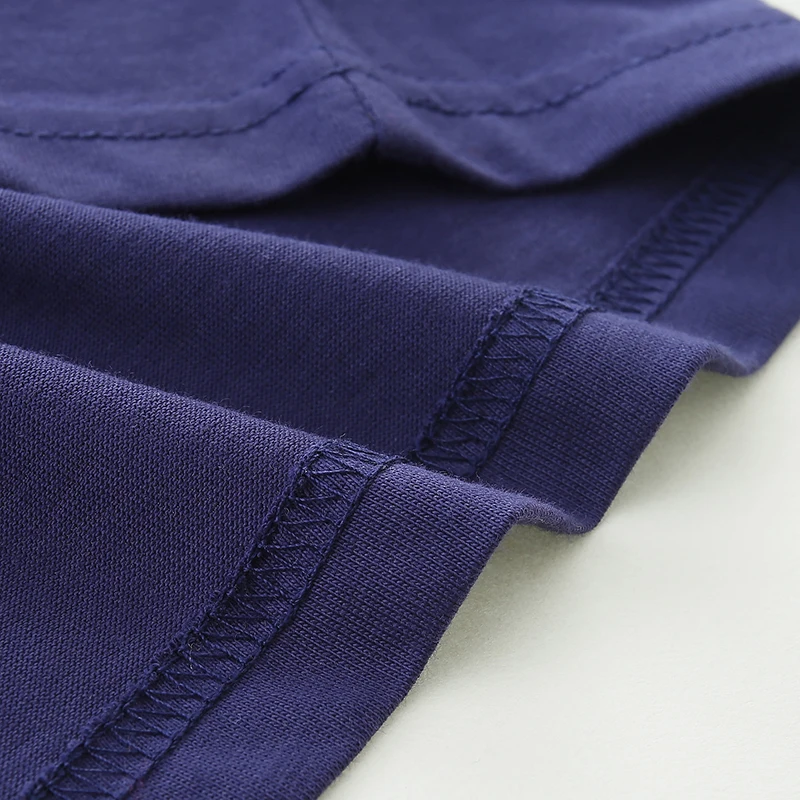 Autumn Cartoon Camping Long Sleeves T-shirt Cotton Child Tops Boys Kids Clothes Children's Clothing