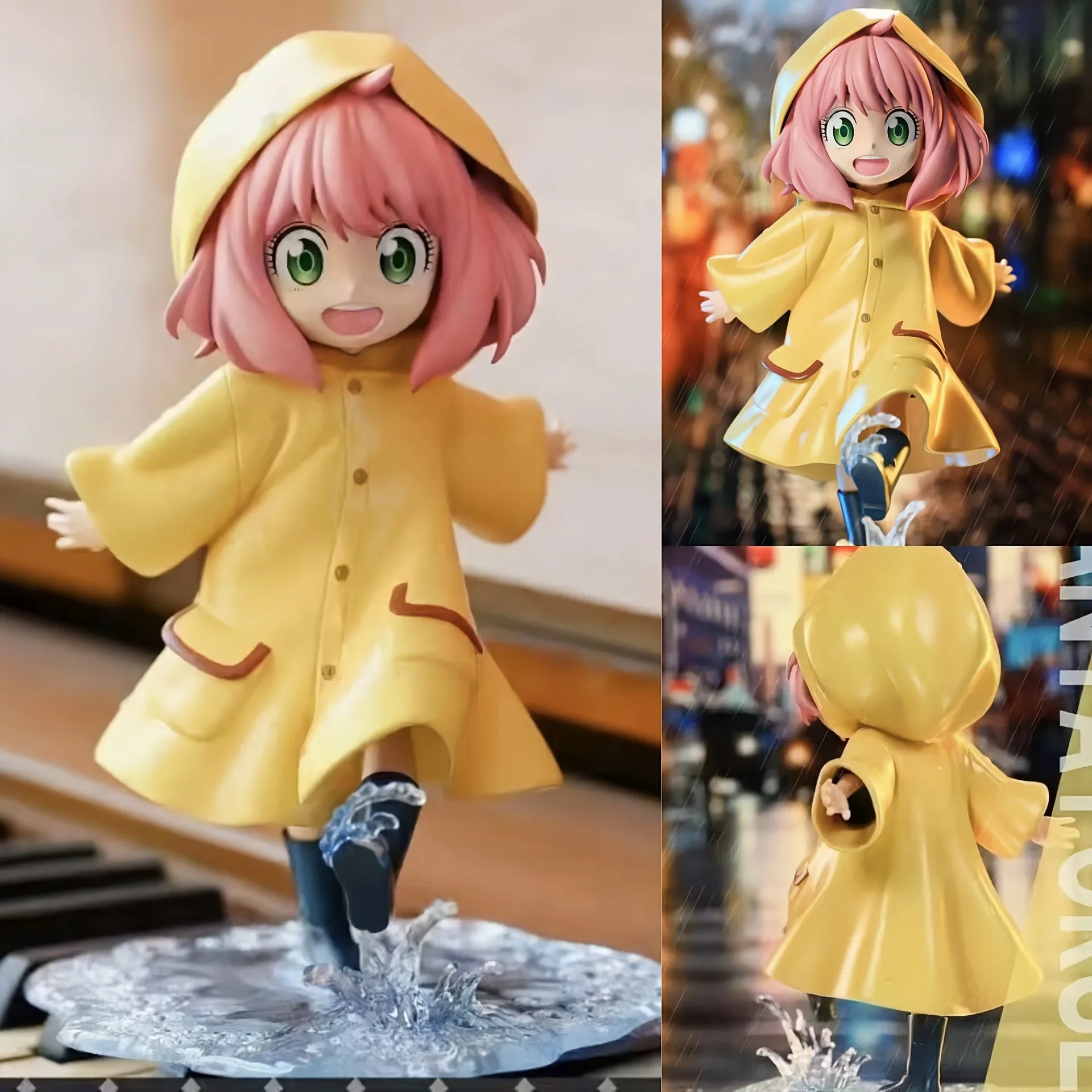 

Anime Spy X Family Anya Forger Figure Cute SpyxFamily PVC Action Figure Collection Toy Figurine Model Doll for Kid Birthday Gift