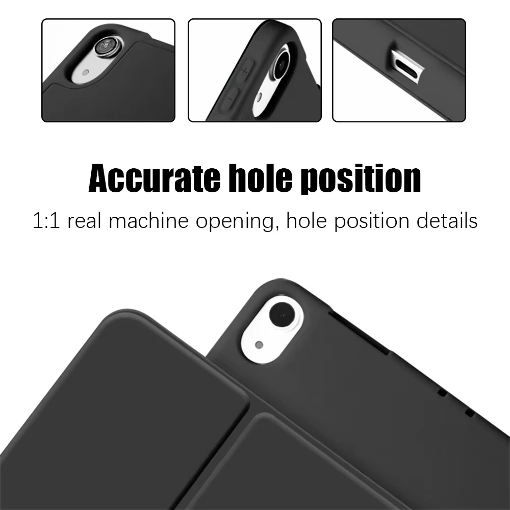 Premium Tri-fold Leather Tablet Case - Universal Fit