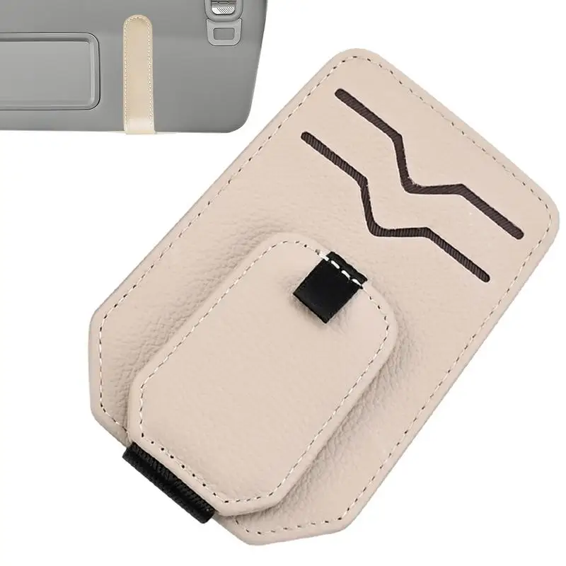 Clip Per Occhiali Da Sole Per Auto Visiera Parasole Per Auto Organizzatore Per Occhiali Da Sole Supporto Per Occhiali Da Auto Riutilizzabile Accessori