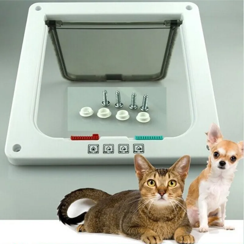 Pet door opening cat dog two way free access door opening suitable for installation of glass doors and wooden doors Cat Door Pet Door