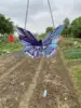 Acrylic Sun Catcher Colorful Butterfly Rainbow Catcher Hangable Wind Chime Window Pendant Garden Decoration Outdoor 3