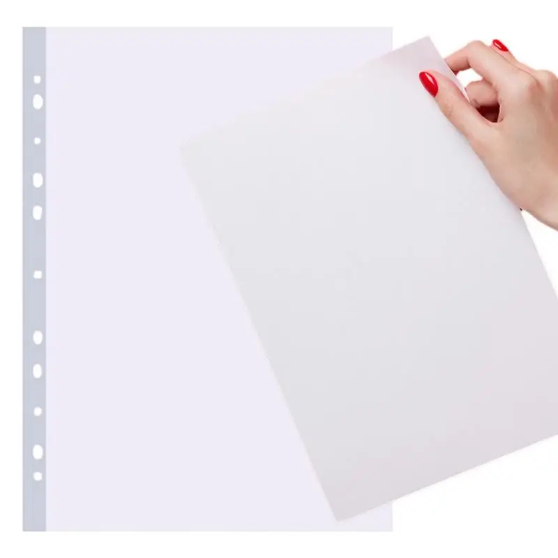 PP A4 Size Sheet Protectors Transparent File Folder - China Sheet  Protector, PP Transparent File Folder