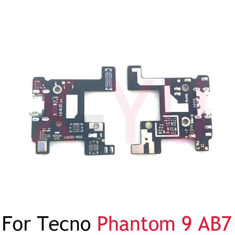 

For Tecno Phantom 9 AB7 USB Charging Dock Port Connector Microphone Flex Cable